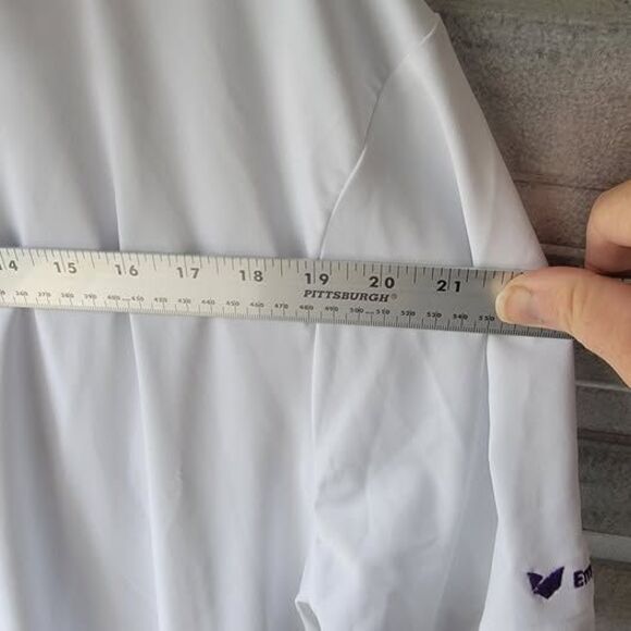 Mizzen + Main NWT XXL White Phil Mickelson Polo Mens Stretch Golf Performance. - Picture 7 of 7